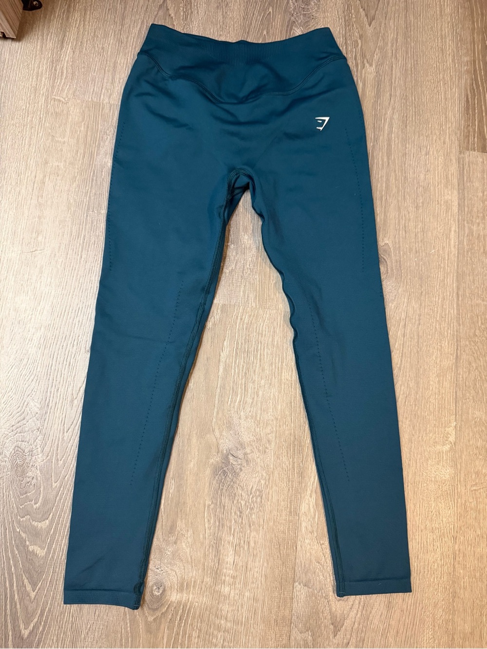 Gymshark Teal High-Rise Swim Leggings